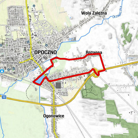 Różanna - Opoczno - Garbarnia - Zmiana Klimatu