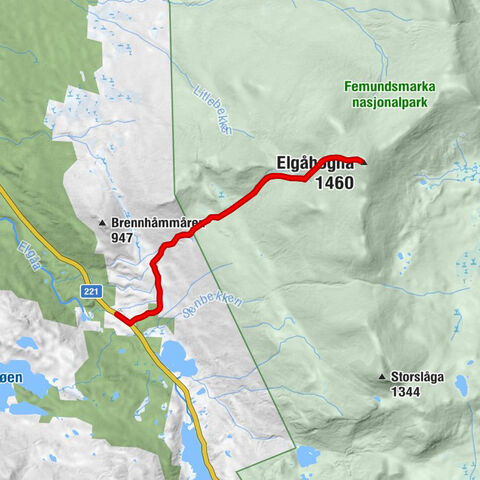 Engerdal - Elgåhogna