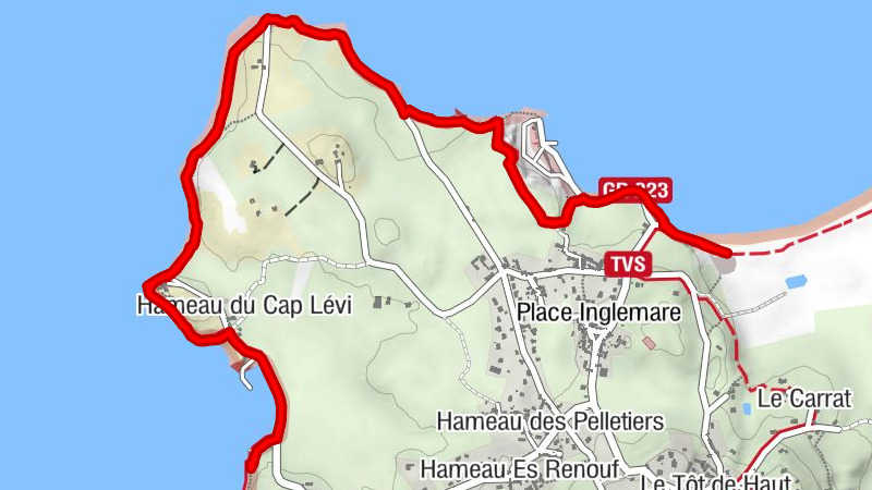 Fermanville - Hameau du Cap Lévi - Plateforme d'artillerie