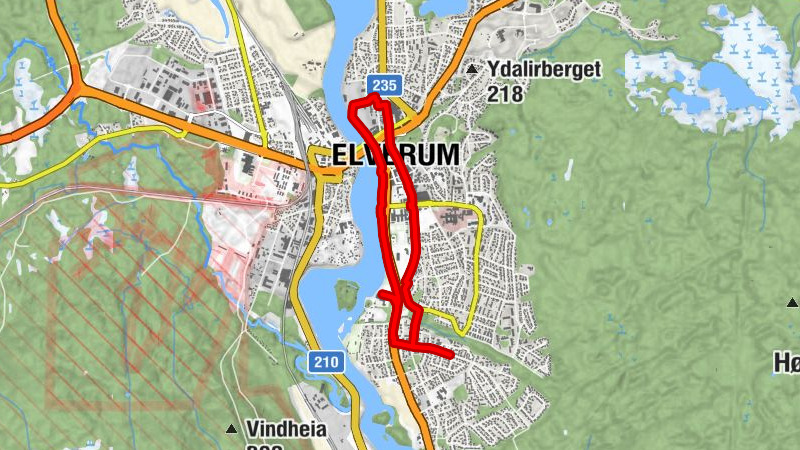 Holtet - Hestehagen - Sorenskriverjordet - Elverum