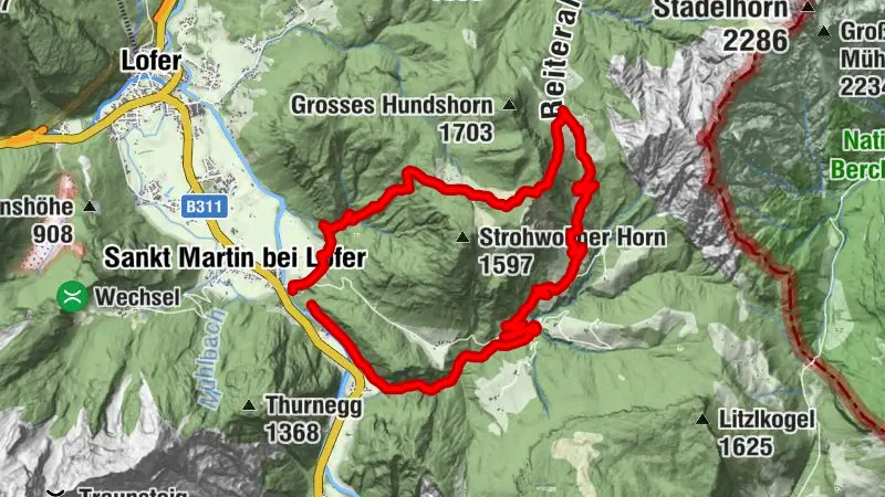 Strohwollner Schlucht