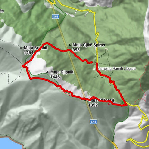 Orikum - Qafa Thellë - Maja Thanasit