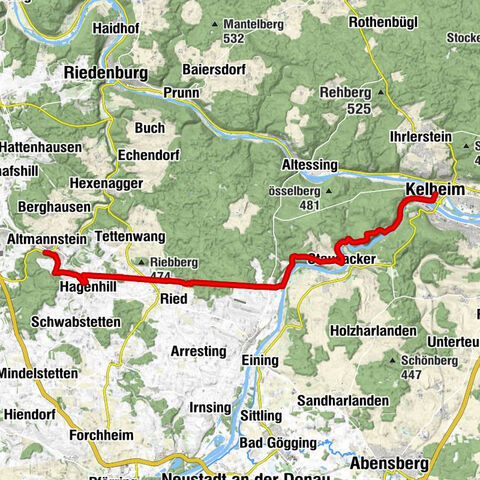 St. Matthäus - Stausacker - Kelheim - Delphi