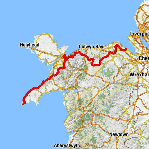 Greenfield - Pen y Ball - Coed Y Garreg - Aberdaron
