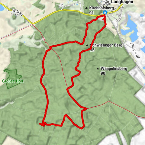 Kuchelmiß - Schwieneger Berg