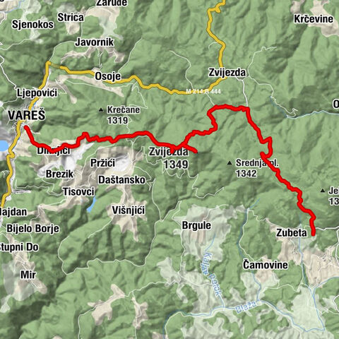 Vareš - Planinarski dom Mekuše - Zvijezda - Općina Vareš