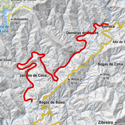 Barroca - Dornelas do Zêzere - Alqueidão - Janeiro de Baixo