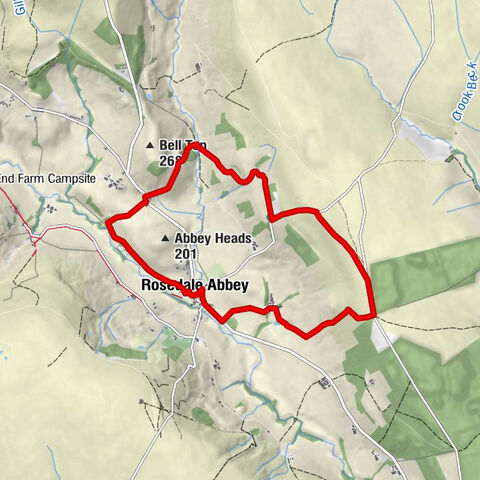 Rosedale East Side - Rosedale Abbey - Saint Mary and Saint Laurence