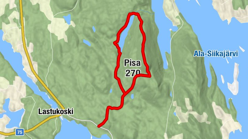 Nilsiä - Pirunkellari - Pisa