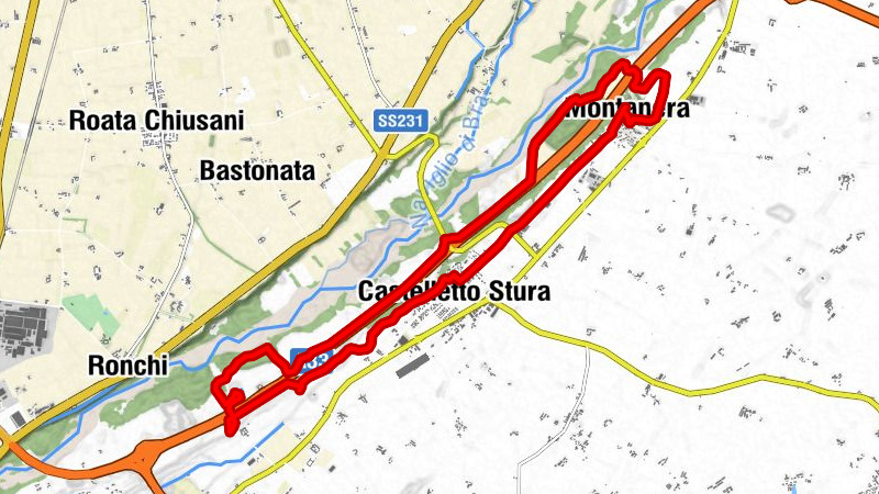 Montanera - Chiesa della Confraternita - Parrocchia di Castelletto Stura - Trattoria Roma