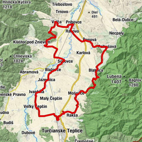 Blatnica - Konuš - Bôrok - Stráž