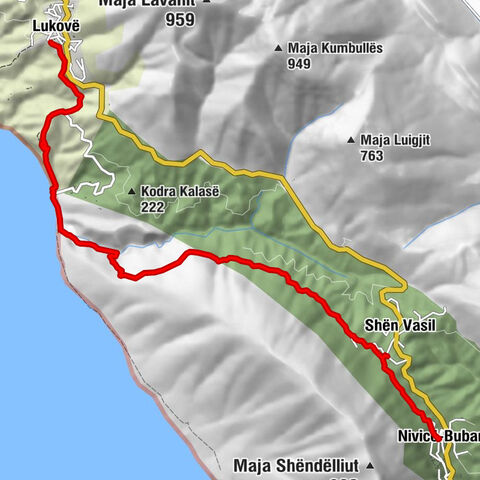 Lukovë - Kisha e Shen Merise - Shën Vasil - Mozhaqi