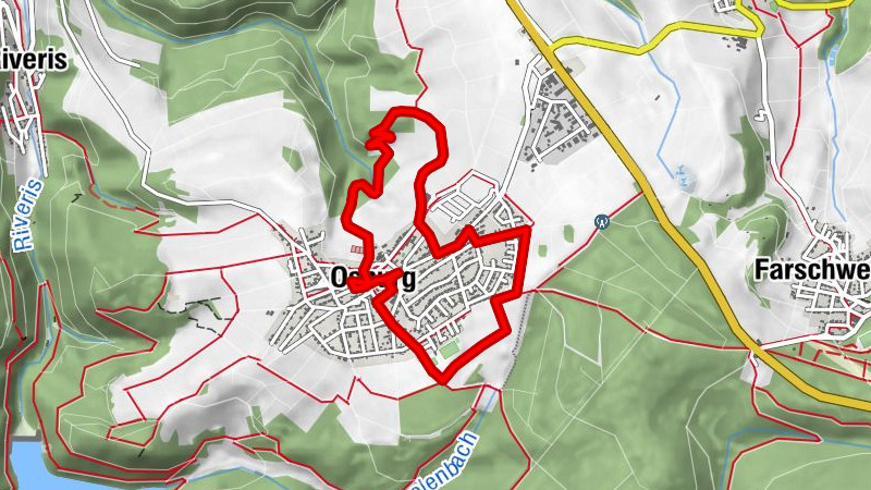 Osburg - Klemenskirche - Zum Krug