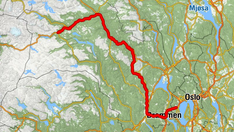 Geilo - Ål kyrkje - Bakke kirke - Asker