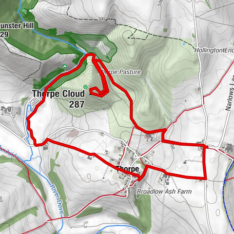 Thorpe CP - Thorpe Cloud - Thorpe - St Leonard