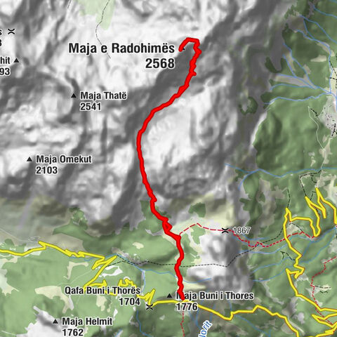Shalë - Maja e Radohimës - Buni i Bajraktarit
