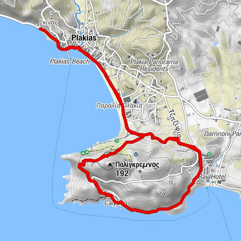 Πλακιάς - Παλίγκρεμνος