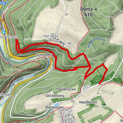 Camino alpino Calw-Holzbronn