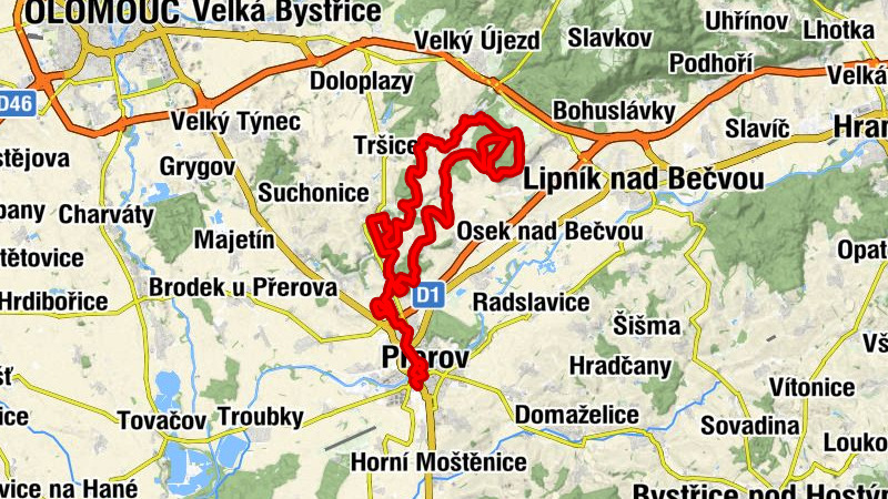 Panna Maria Sedmibolestná - kaple sv. Floriána - Čekyňský kopec - Přerov