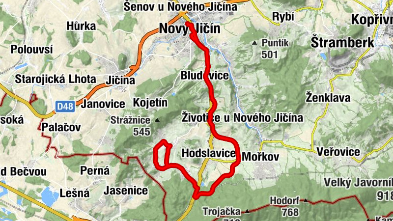 Nový Jičín město - Nový Jičín - Boss - Bludovice