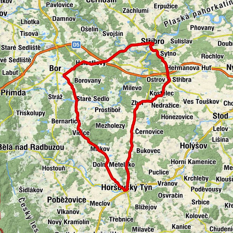 Stříbro - svatý Petr a Pavel - Kaplička Pany Marie - svatý Václav a Vojtěch
