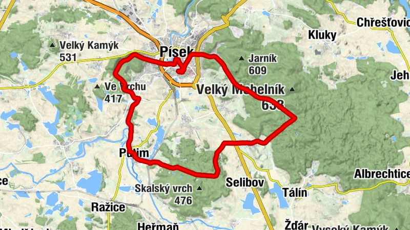 Budějovické Předměstí - Novodvorská kaplička - Kostel svatého Vavřince - Povýšení svatého Kříže