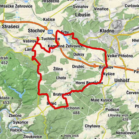 Stochov - Lány - Kladno