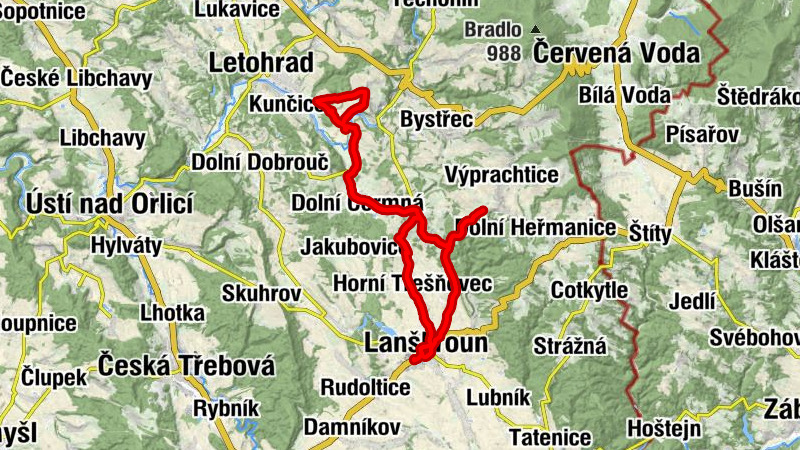 Lanškroun - sv. Jan Křtitel - Nad Suticí - Kostel sv. Anny