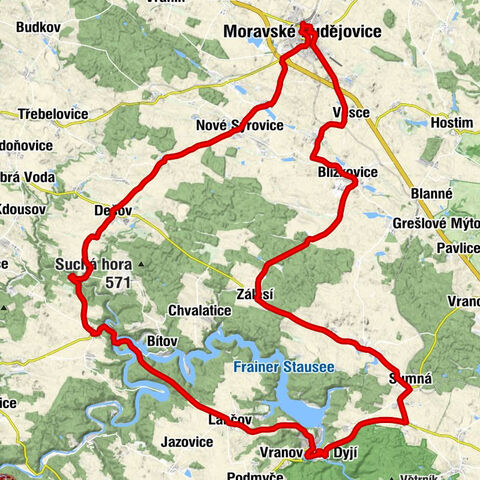Moravské Budějovice - Svatá Barbora - sv. Jiří - Kaple sv. Josefa v Dešově