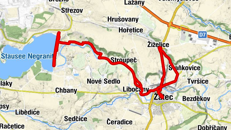 Žiželice - Žatec - Nejsvětější Trojice - Děkanský kostel Nanebevzetí Panny Marie