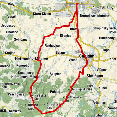 Pardubice - Restaurace Šenk - ‎Kostel sv. Kateřiny - Chrudim