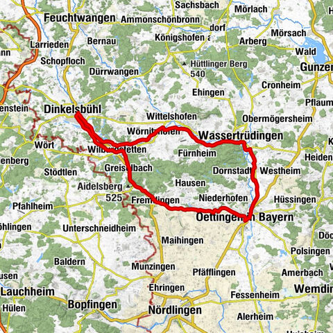 Dinkelsbühl - St. Nikolaus - St. Jakob - St. Michael