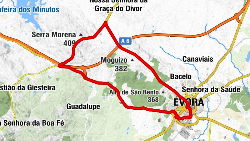 Évora - Igreja de Santo Antão - Igreja das Mercês - Igreja de São Brás