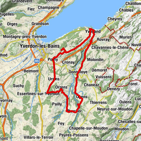 Yvonand - Église protestante - Église de Bioley-Magnoux - À La Petite Auberge