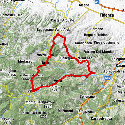 Vernasca - Monte Cornale - Pieve di San Lorenzo - Chiesa di San Colombano Abate