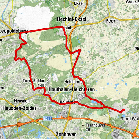 Onze-Lieve-Vrouw-van-Banneuxkerk - 't Parck - Sint-Martinuskerk - Houthalen-Oost