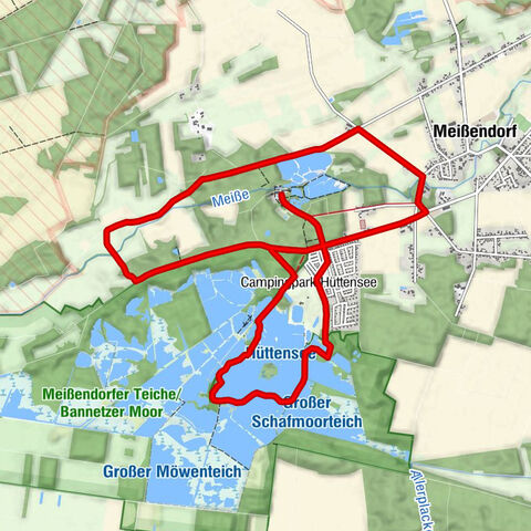 Winsen (Aller) - Hüttensee-Turm - Gut Sunder