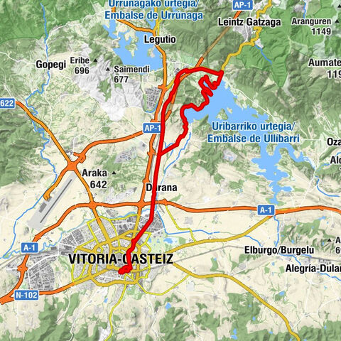 Vitoria-Gasteiz - San Bartolomé - Babesgabetuen eliza / Iglesia de Desamparados