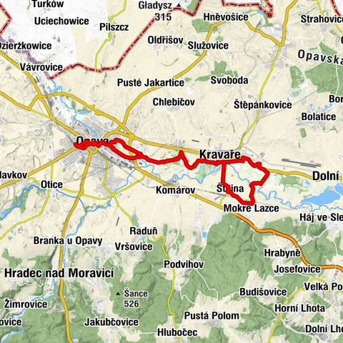 Opava západ - sv. Vojtěch - sv. Jana Křtitele - Kaple svatého Jana Křtitele