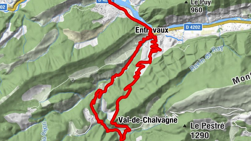 Plan-d'Entrevaux - Entrevaux - La Serre - Chapelle Saint-Joseph