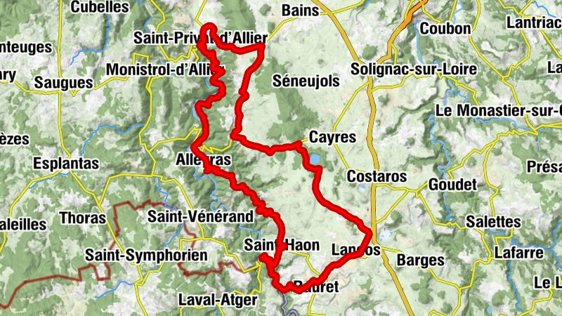 Le Bouchet-Saint-Nicolas - Resto Bar La Bascule - Église Saint-Jean-Baptiste - Auberge du Couvige