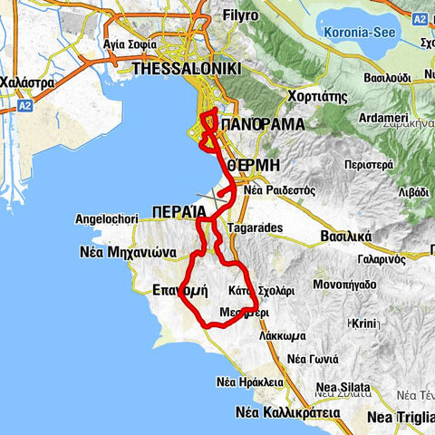 Θεσσαλονίκη - Ι.Ν. Αγ. Δημητρίου (Πλαγιάρι) - Ι.Ν. Κοιμήσεως της Θεοτόκου (Επανομή) - Χαριλάου