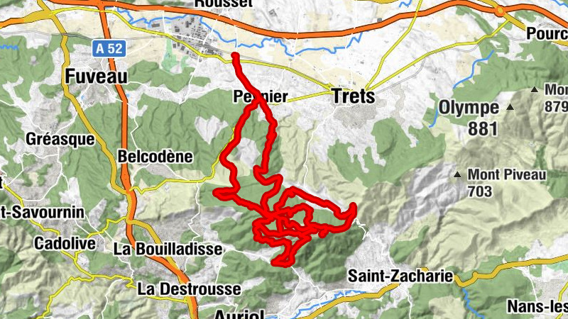 Ancienne Gare de Peynier - Rousset - Au Mas de Peynier - Le Regagnas - Église Saint-Julien