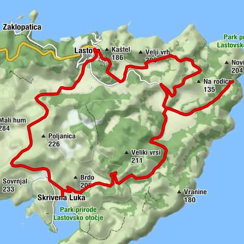 Skrivena Luka - Sv. Josip - Fumari - crkva svetih Kuzme i Damjana