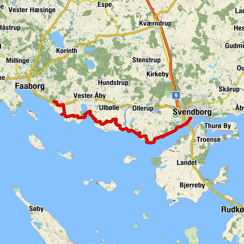 Faaborg-Midtfyn Kommune - Egebjerg - Skagebanker - Svendborg