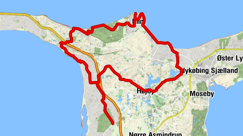 Odsherred Kommune - Tengslemark Lyng - Klint - Klintehuse