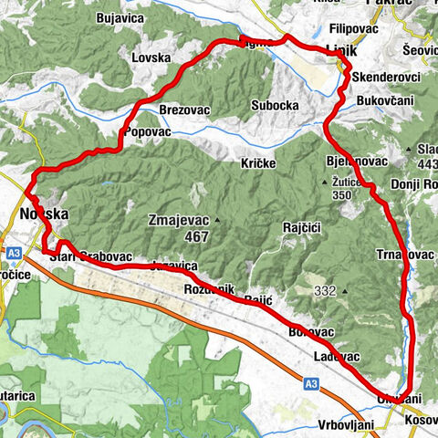 Novska - Crkva Uspenja Presvete Bogorodice - Crkva sv. Martina biskupa - Kapela Svih Svetih