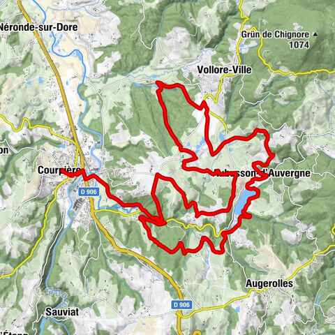 Courpière - Au Petit Kebab - Le Convivial - Église Notre-Dame d'Espinasse