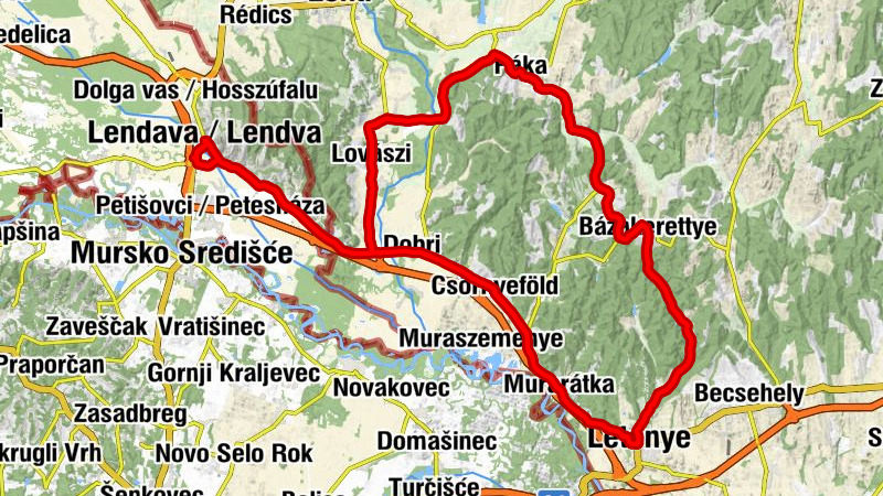 Lendava / Lendva - Julián-hegy - Misézőhely - Szent Miklós templom