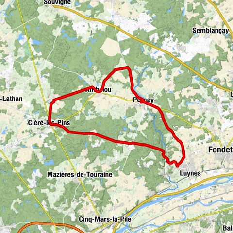 Pernay - Le Carroi - Église Saint-Martin - Le Bourg